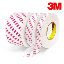 3M 테이프 4421 PE폼 초강력 접착 양면테이프 백색 14mmx10M