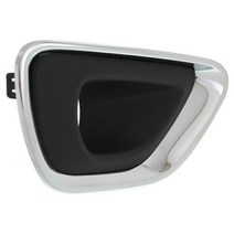 자동차 부품 크롬 프론트 범퍼 포그 라이트 트림 커버 프레임 68143078AB 68143079AB 지프 그랜드 체로키 2014-2016, Left and Right