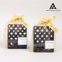공기정화용 숯 야자 활성탄 에어탄 에어후 집안 화장실 옷장 냄새제거 제습, 골드(2개), 1개