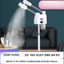얼굴 안면 스티머 피부 스팀기 피부샵 미용실 증기 온열 냉열, 이중 튜브 열 스프레이