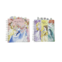 디즈니 프린세스 인덱스 노트 2종 세트, A타입 B타입, 3세트