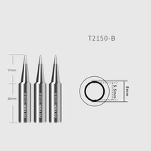 2pcs ATTEN 원래 정통 팁 ST-2150 납땜 인두, 01 2pcs T2150-I TIps