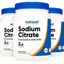 구연산 나트륨 2lb 무맛 3병, 단품