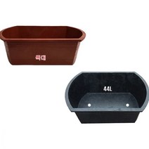 대형 사각 고무다라이 화분 텃밭 다라화분 고무다라, 상품선택, 사각화분 특대 검정