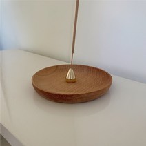 악세사리트레이 반지트레이 세라믹 석고 트레이 인센스 캔들받침 향꽂이, 미니 물방울 인센스 홀더_대형