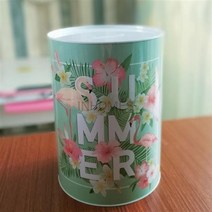 365 일 돼지 저금통 안전 돈 상자 성인 양철 주석 달러 카운터 은행 현금 타이어 절약 결혼 선물, 02 B
