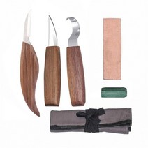 우드카빙키트 입문자 나무 조각칼 세트 공방 목공 수공예 35pcs 조각 칼 호두 필링 세부 끌 세트 나무 손잡이 목공 커터 절단 조각 패턴 diy 수동 도구, 5개