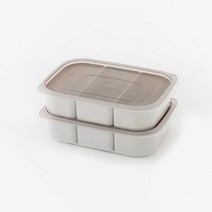 한샘 간편 3칸용기 1.5L 2P세트, 선택완료, 단일/상품