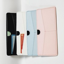 사피아노 오픈형 슬림 경량 라운딩 지갑 골프 캐디피 내기지갑, 하늘색