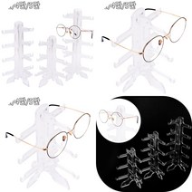 마트498 조립식 투명 안경진열대 받침대 디피 쇼케이스 썬그라스 아크릴장식장 아크릴거치대 전시대 POP 선글라스, 5단