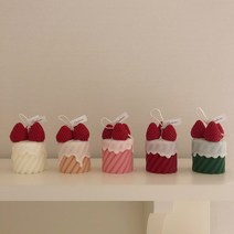F5NATURE 딸기캔들 오브제캔들 생일선물 디자인 필라왁스 겨울 인테리어소품 결혼식 답례품, 레드베리, M, 10.러브스펠