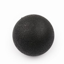 땅콩마사지볼 지압 종아리 스트레칭 라크로스 볼 피트니스 완화 체육관 트리거 포인트 마사지 볼 훈련 근, 01 Black