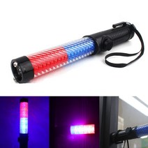 AA사용 비상신호봉 후레쉬 탈출망치 4IN1 다기능 295MM 호루라기 경광봉, 투톤경광봉