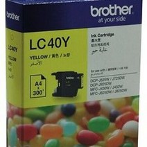 LC40 정품잉크 노랑 MFC-J625DW, 1개, 상세페이지 참조, 스마일몰 본상품선택