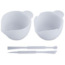 믹스 컵 실리콘 몰드 에폭시 수지 도구 재사용 가능한 혼합 측정 컵 보석 만들기 스틱 수제 액세서리, 세트 3