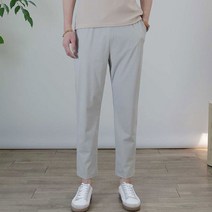 로코비전 남성 오싹한 아이스 스판 슬랙스 여름 밴딩 바지