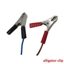 2000W 42V 40A 30A 20A 리튬 고속 충전기 36 V 25A 볼트 10S 이온 투어링 자동차 지게차 이바이크 골프 카, 06 Alligator clip_04 42V 40A