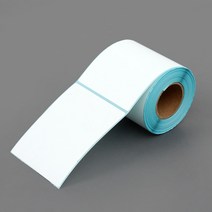 바코드 감열 롤라벨 250매 80x100mm 산업 라벨스티커 라벨지 무지 감열지 인쇄 마트 물류