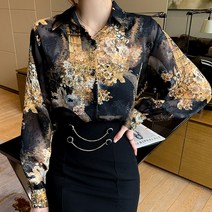 엘레강스 플라워 남방여 봄신상 OL자수 남방