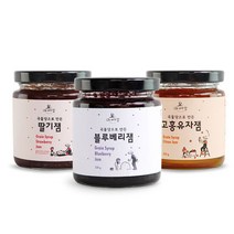 곡물당으로 만든 수제 과일잼 3종 선물세트