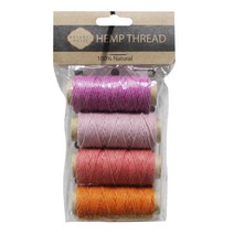 세기텍스타일 0.8mm 25yard 햄프끈 4개입 세트 (13color), 23m, No.2, 4개