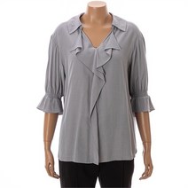 블루페페 NC08 카라프릴 블라우스 (P213PSC704)~