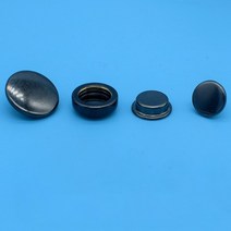 스터드용접기 다운 재킷 스냅. 황동 버튼. 손 누르는 기계. 설치 도구. 금속 스터드 리벳 금형 패스어, 02 30sets Black Snaps_01 15mm
