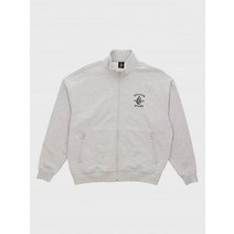 VOLCOM 1991 스톤 컴포트핏 스탠드넥 집업 멜란지그레이