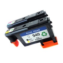 Hp940 프린트 헤드 용 2x940 officejet pro 8000 8500 8500A 940, [02] 1x black yellow