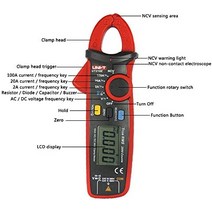 UNI-T UT210E 디지털 클램프 미터 전류계 전압계 교류 직류 AC/DC 전압 저항 옴 측정을 위한 완전 자동 AC DC 멀티미터 클램프-27238