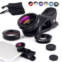 접사렌즈 어안렌즈 스마트폰 줌 망원 광각 렌즈 fish eye lens macro fisheye lens zoom for iphone 12 11 xs max x phone, 은