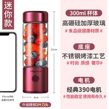 해외 휴대용 녹즙기 가정용 과일소형 다기능 전자동 튀김기 미니-35935, 단일옵션, 옵션01