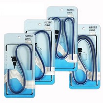 30/40/50/60 cm 바느질 드로잉 디자인을위한 전문 유연한 곡선 눈금자 앱스트, 50cm