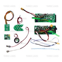 호버보드 4LED 호버 보드 더블 시스템 제어 PCBA 6.5 8 10 인치 2 휠 셀프 밸런스 전기 스쿠터 스케이트, 한개옵션0, 한개옵션0