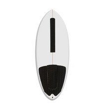 서핑보드 해변 카이트 패들 카누 Skimboard traction tail 3 28, 검은색 아치바 패드
