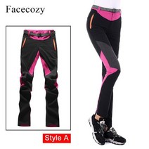 Facecozy 여성 여름 하이킹 바지 탄성 빠른 건조 등산 트레킹 바지 야외 스포츠 통기성 얇은 캠핑 바지