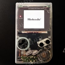 GB게임기 닌텐도 게임보이 IPS 액정 개조 레트로 게임기, 건전지 버전, 일판, 투명