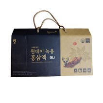 웰스데이 원데이 녹용홍삼 캐리어 30포 명절선물