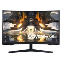 삼성전자 S27AG550 LS27AG550EKXKR 68.58cm QHD 커브드 게이밍 컴퓨터 모니터