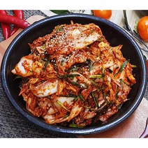 오늘 담근 국내산 노란 알배추 속배추로만 담근 겉절이 김치(보통맛), 1kg, 1개