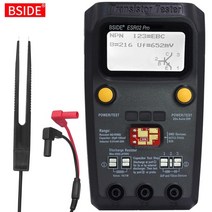 bside esr02 pro 다목적 트랜지스터 테스터 다이오드 3극관 커패시턴스 저항 측정기 mospnpnpn smd 테스트 멀티미터, esr02pro 블랙 - twz