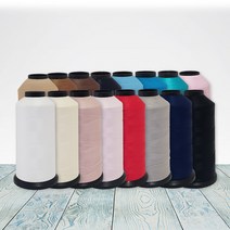 자연재봉사 나일론재봉실 날나리사 100D/2합 (5 000M), 네이비