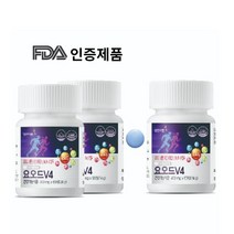 요오드V4 180정 (6개월분) 갑상선영양제 요오드 영양제 셀렌 아연, 60정, 3개, 60정
