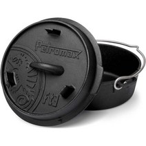 페트로막스 Petromax 아웃도어 캠핑 쿡웨어 Pot 더치 오븐, ft3-t (Capacity 0.6 gal (2.3