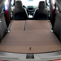 트레일 블레이저 트렁크매트 차박매트 프리미엄 퀼팅 고급형, 블랙