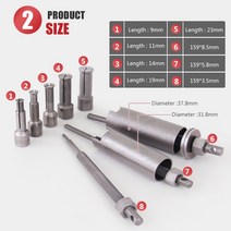 9mm-23mm 베어링 풀러 도구 전문 바이크 오토바이 자동차 내부 수리 리무버 세트 기어 풀링 추출기, 한개옵션0