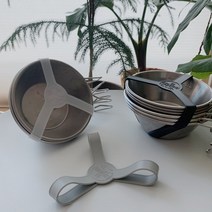 캠핑 시에라컵 실리콘 고무밴드 테이블웨어 아웃도어 도시락밴드, 랜덤발송(1P), 랜덤발송 (1P)