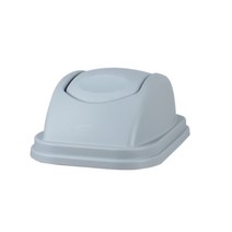 SKCAMEL 30리터 40리터 50리터 전용 휴지통뚜껑, 1개, 그레이