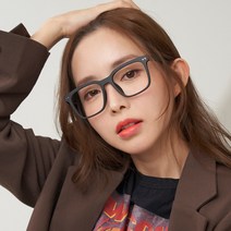 사각 뿔테안경 CH81411 오버사이즈