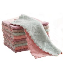 헬스와미 벨뱃행주 10장 소형 대형사이즈 벨벳 요술행주 주방극세사 물먹는 행주, 20개